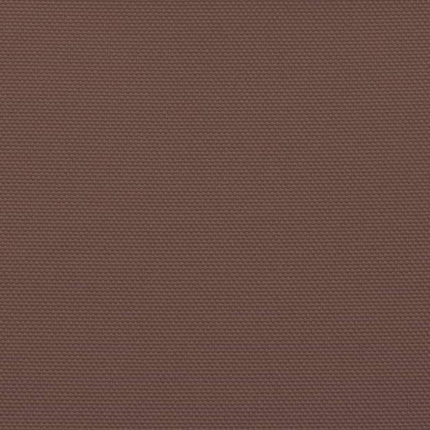 vidaXL Balkonscherm 75x700 cm 100% oxford polyester bruin