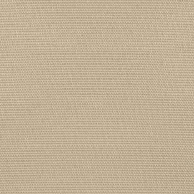 vidaXL Zonnezeil 7x5x5 m 100% polyester oxford beige