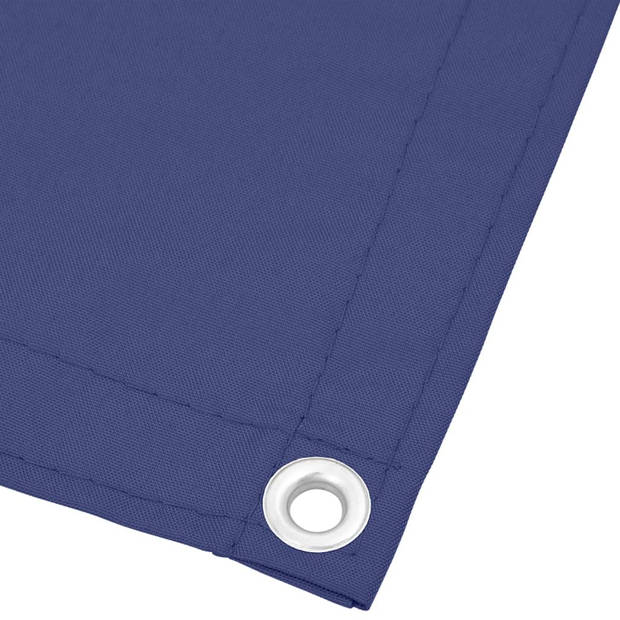 vidaXL Balkonscherm 120x1000 cm 100% oxford polyester blauw