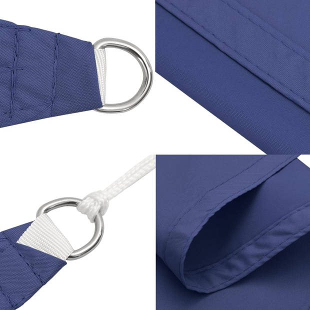 vidaXL Zonnescherm vierkant 2x2 m oxford stof blauw