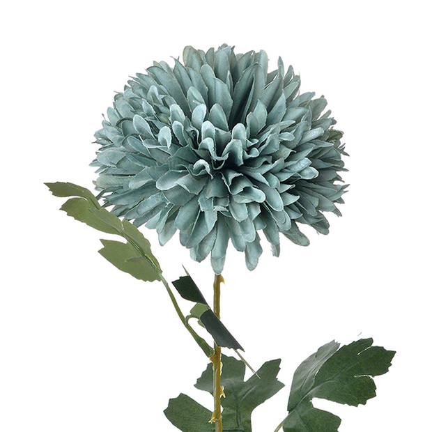 Clayre & Eef Kunstbloem 54 cm Groen Blauw Kunststof Groen