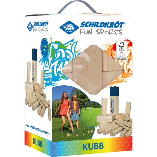 Kubb Schildkrot FSC hout