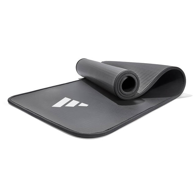 Adidas core training mat zwart 10 mm