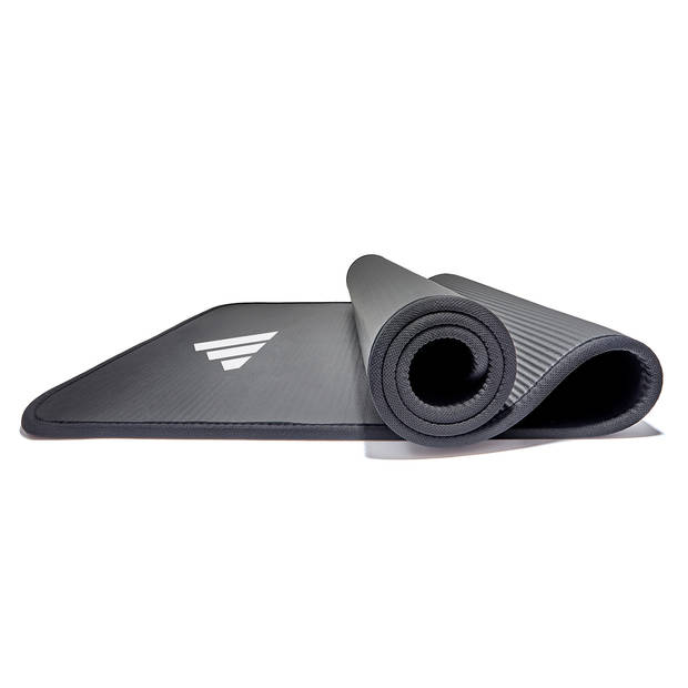 Adidas core training mat zwart 10 mm