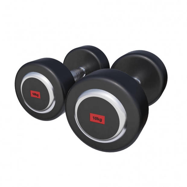 Gorilla Sports Voordeel Professionele dumbells 90 kg met standaard