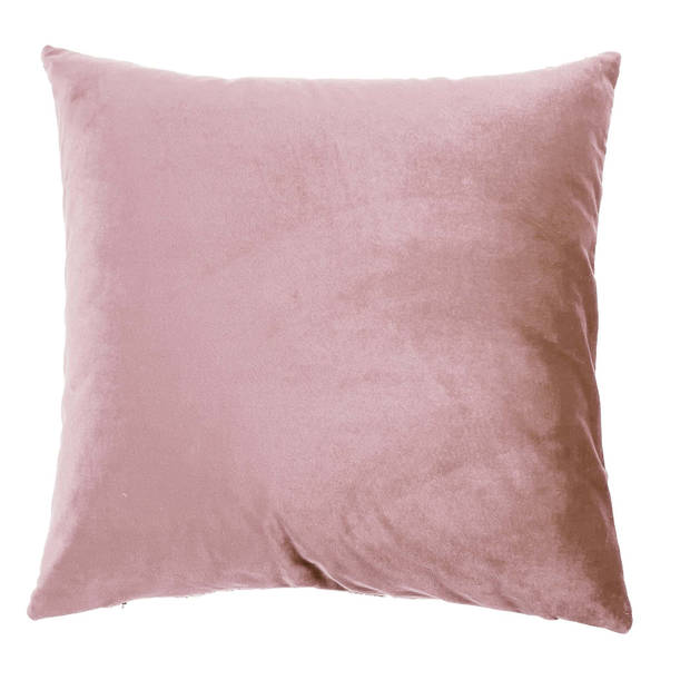 Dutch Decor - FREYA - Sierkussen 45x45 cm - Pale Mauve - oudroze