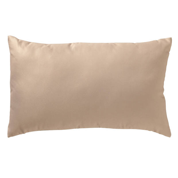 Dutch Decor - ELI - Buitenkussen 30x50 cm - waterafstotend en uv-bestendig - Semolina - beige