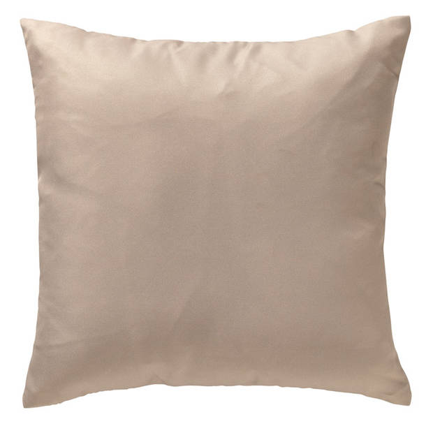 Dutch Decor - ELIAS - Outdoor Kussenhoes 45x45 cm - waterafstotend en uv-bestendig - Semolina - beige