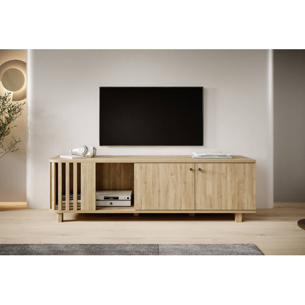 Meubella TV-Meubel Ranis - Eiken - 172 cm