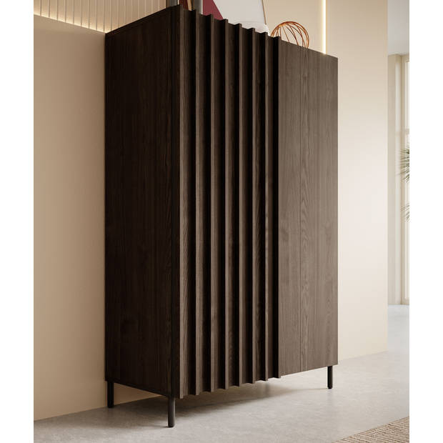 Meubella Dressoir Paz - Donker eiken - 92 cm