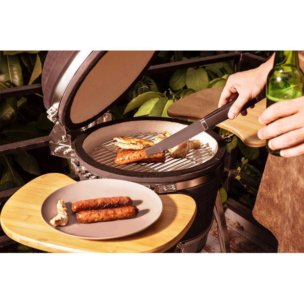 Buccan BBQ - Kamado barbecue - Sunbury Smokey Egg - extra large 18" - Zwart