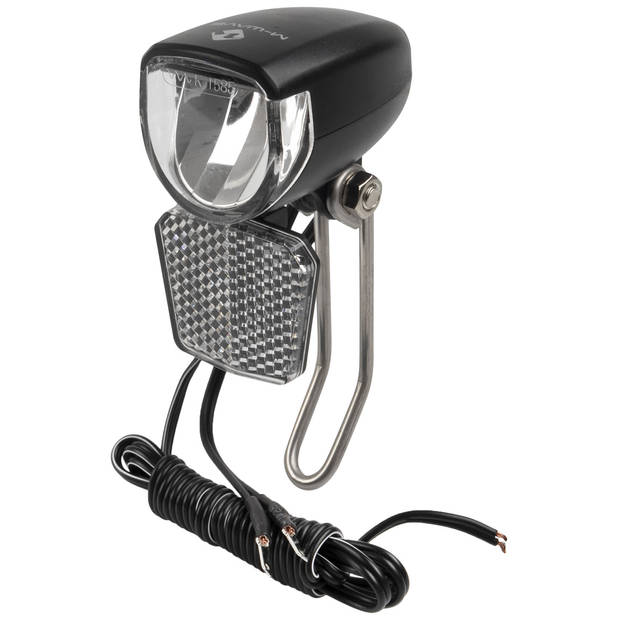 M-Wave Apollon D 30 Lux Dynamo Koplamp led Zwart