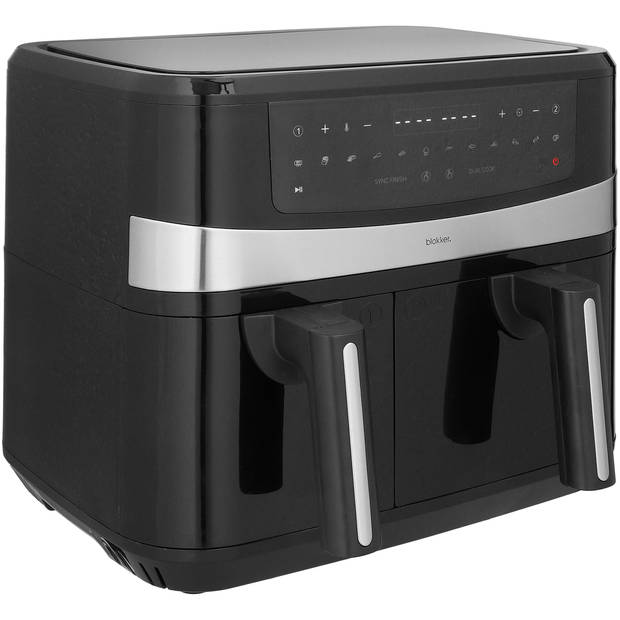 Blokker BL-18307 dubbele airfryer XL 6 + 4 L