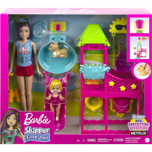 Barbie Skipper Eerste Baantjes Babysitter - Speelfigurenset