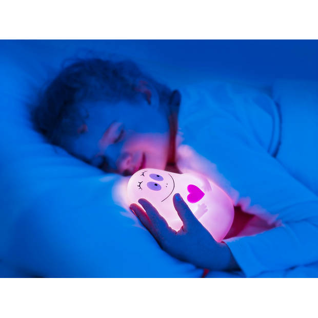 PABOBO Lumilove LED Nachtlampje Kinderen - Draadloos & Oplaadbaar - Met Micro-USB - Roze