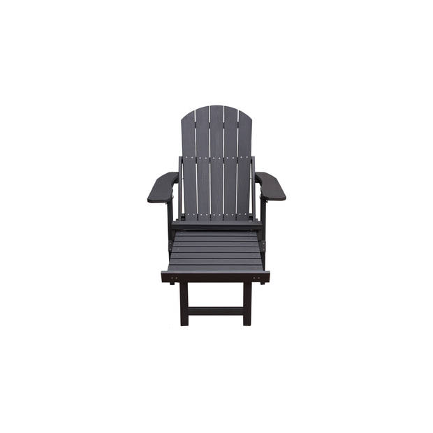 Sens-Line - Montreal Lounge stoel - Grijs - inklapbaar