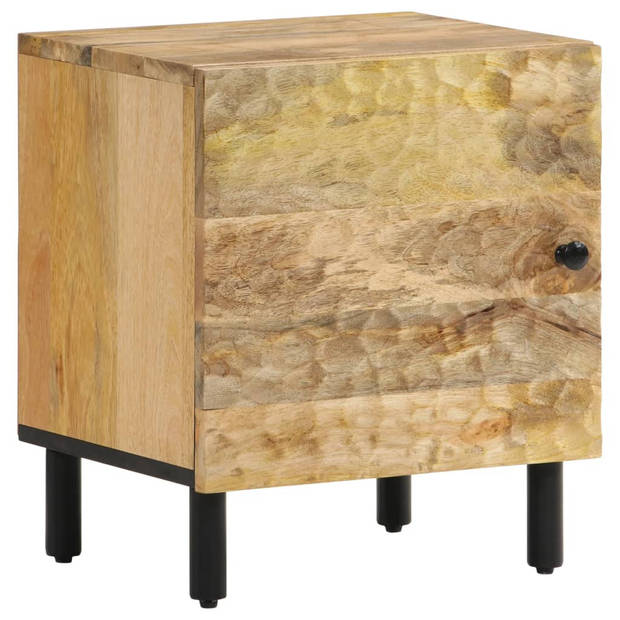 vidaXL Nachtkastjes 2 st 40x33x46 cm massief mangohout