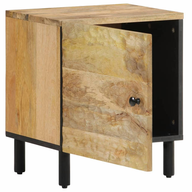 vidaXL Nachtkastjes 2 st 40x33x46 cm massief mangohout