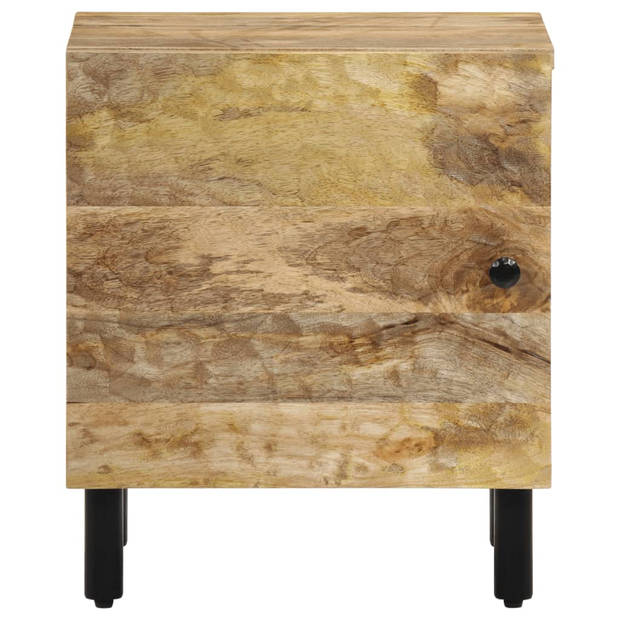 vidaXL Nachtkastjes 2 st 40x33x46 cm massief mangohout