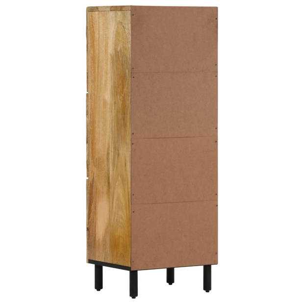 vidaXL Hoge kast 40x33x110 cm massief mangohout