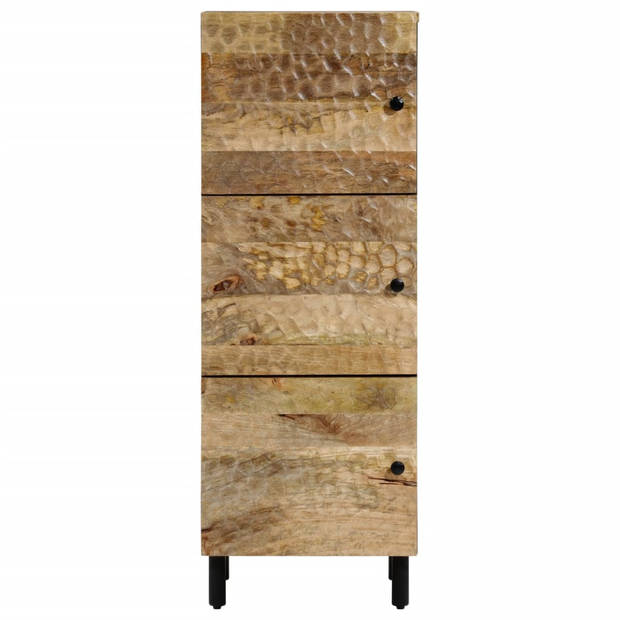 vidaXL Hoge kast 40x33x110 cm massief mangohout