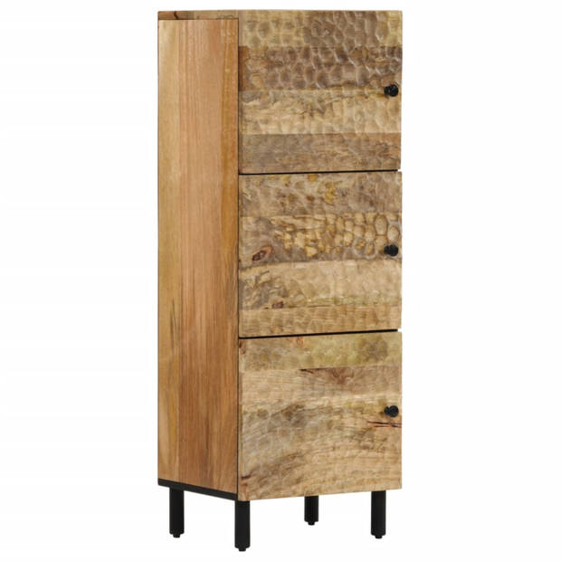 vidaXL Hoge kast 40x33x110 cm massief mangohout