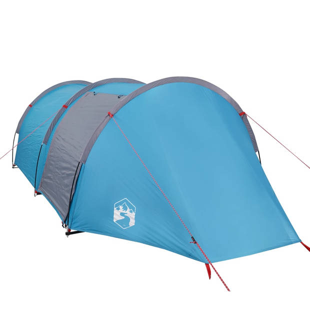 vidaXL Tunneltent 4-persoons waterdicht blauw