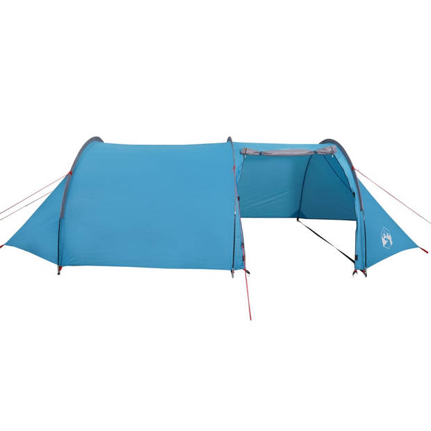 vidaXL Tunneltent 4-persoons waterdicht blauw