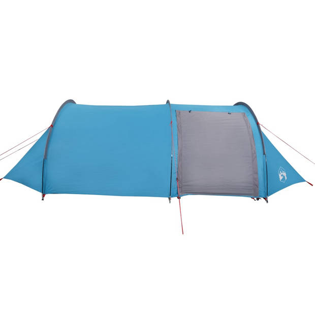 vidaXL Tunneltent 4-persoons waterdicht blauw