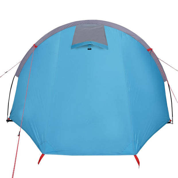 vidaXL Tunneltent 4-persoons waterdicht blauw