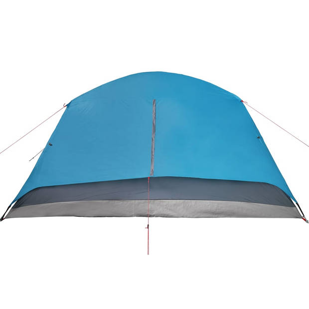 vidaXL Tent met luifel 4-persoons waterdicht blauw