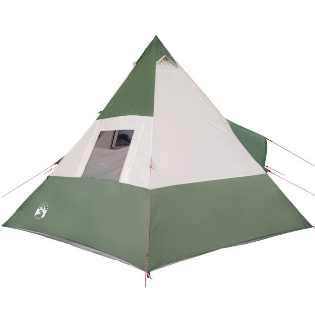 vidaXL Tent 7-persoons waterdicht groen