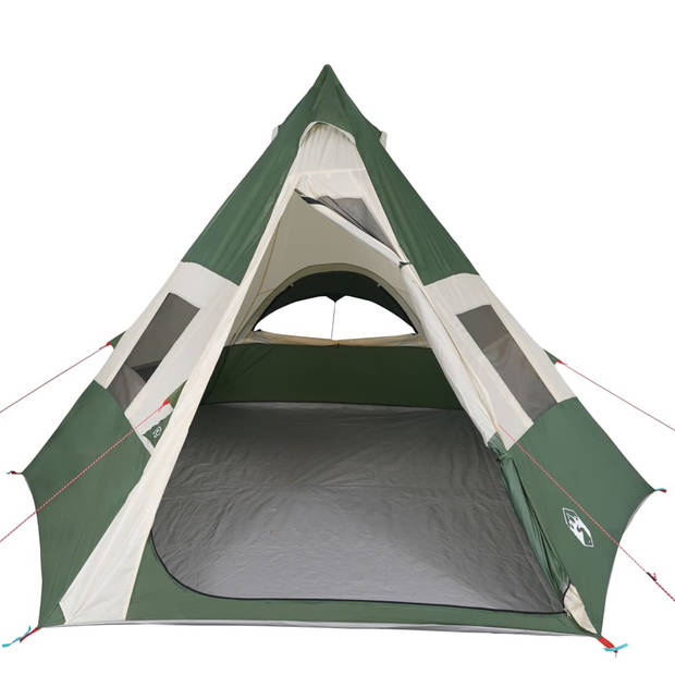 vidaXL Tent 7-persoons waterdicht groen