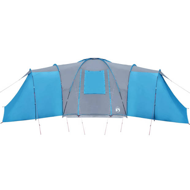 vidaXL Tent 12-persoons waterdicht blauw