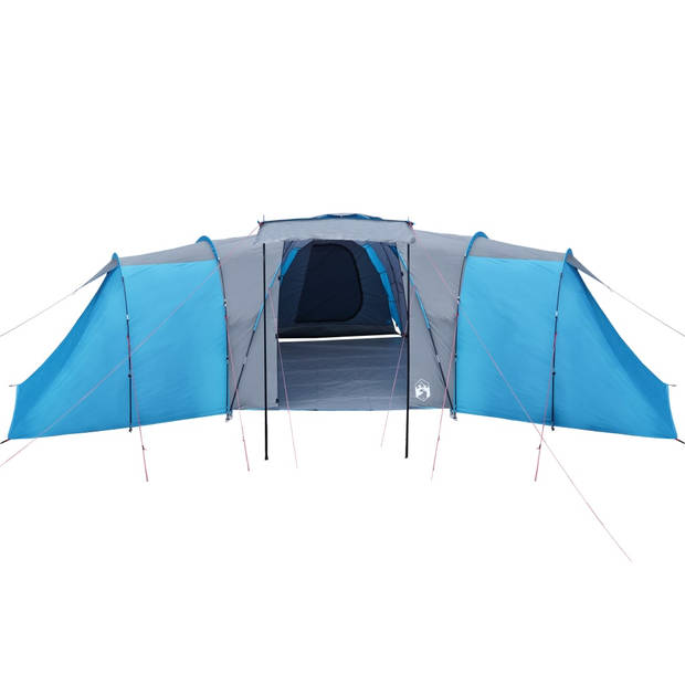 vidaXL Tent 12-persoons waterdicht blauw