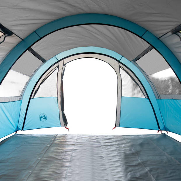 vidaXL Tunneltent 4-persoons waterdicht blauw