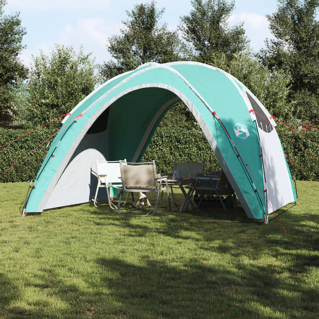 vidaXL Partytent 360x360x219 cm 190T taft groen