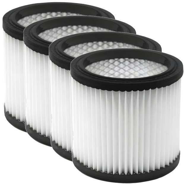 4x Filter geschikt voor Parkside & Einhell 20L, 25L, 30L, Lidl PNTF 23, PTS 250, PNTS 1250 / 1300 / 1400 / 1500 Rowenta