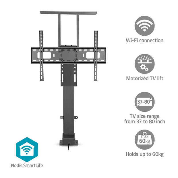 Nedis Gemotoriseerde TV-lift - TVSM5840BK