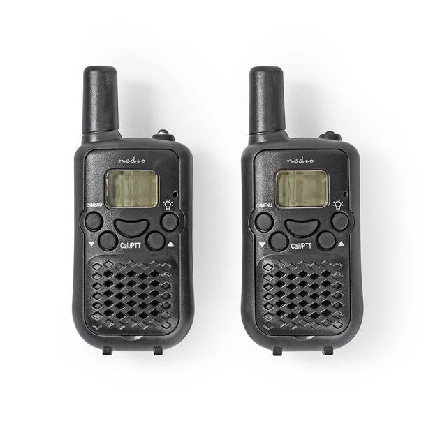 Nedis Walkie talkie Set - WLTK0500BK - Zwart