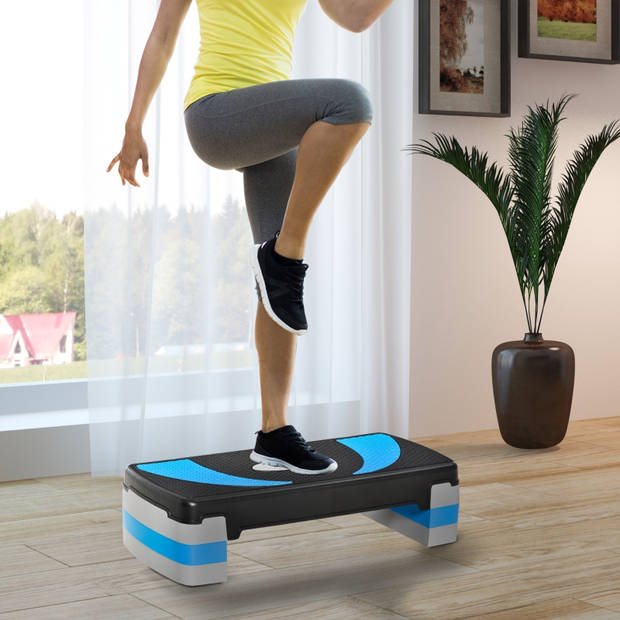 Aerobic Step - Fitness Step - Workout Step - Exercise Step - Step - In hoogte verstelbaar - 80 x 31 x 20 cm