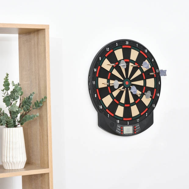 Dartbord - Darts - Darten - Elektronisch dartbord - 44 x 39,5 x 2,2 cm