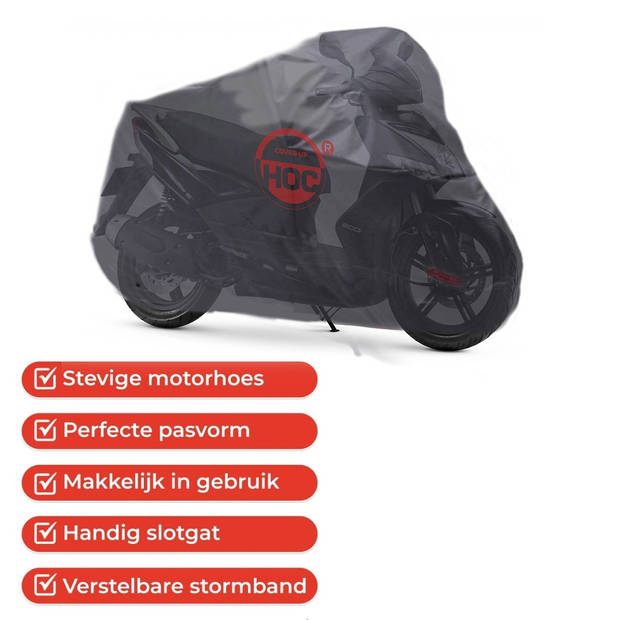 Kymco Agility CUHOC Scooterhoes stofvrij / ademend / waterafstotend Red Label