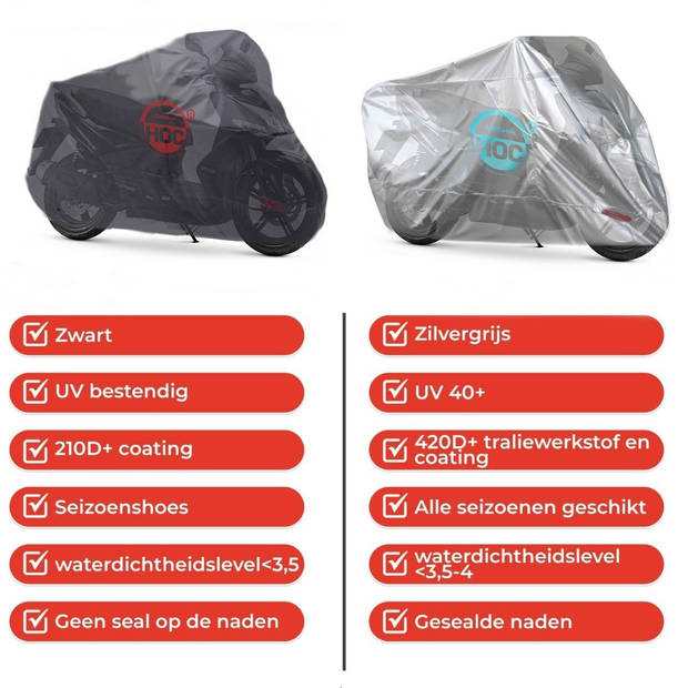 CUHOC Topkwaliteit Diamond Kymco Agility Waterdichte ademende Scooterhoes met UV protectie