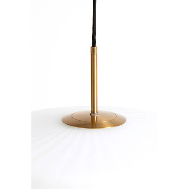 Light and Living hanglamp - goud - glas - 2972026