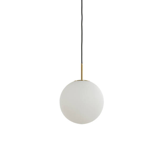 Light and Living hanglamp - brons - glas - 2963026
