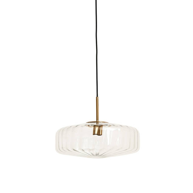 Light and Living hanglamp - goud - glas - 2971996