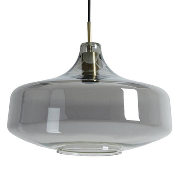 Light and Living hanglamp - brons - glas - 2969212