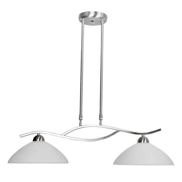 Steinhauer Capri Hanglamp RVS