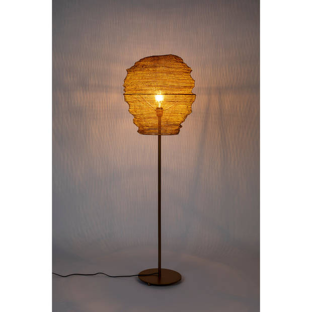 Housecraft Lena Vloerlamp/ Staande lamp Goud